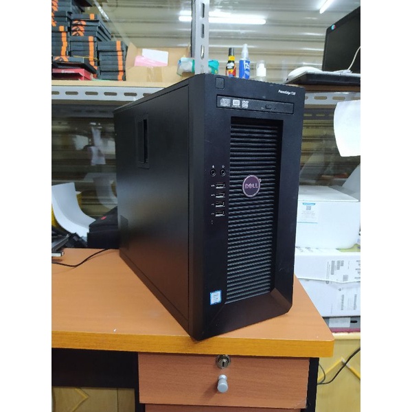 Pc server unbk Dell T20 Edge/Xeon E3-1225v3-3.20ghz/8gb/500gb/dvd rw Siap pakei