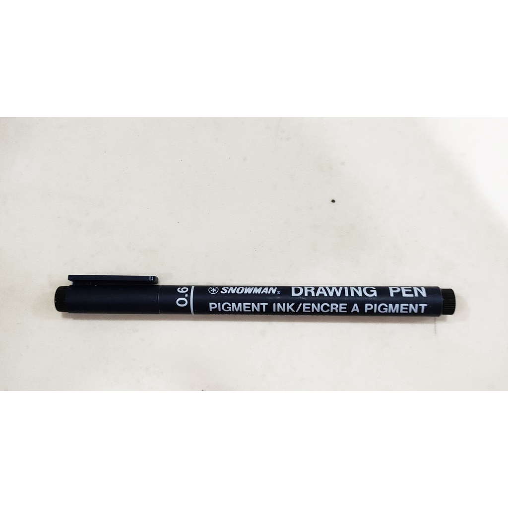 

DRAWING PEN SNOWMAN 700 CALLIGRAPHY BLACK / HITAM 0.6