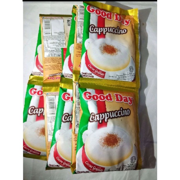 

KOPI GOOD DAY CAPPUCCINO 25GR X 10 SACHET