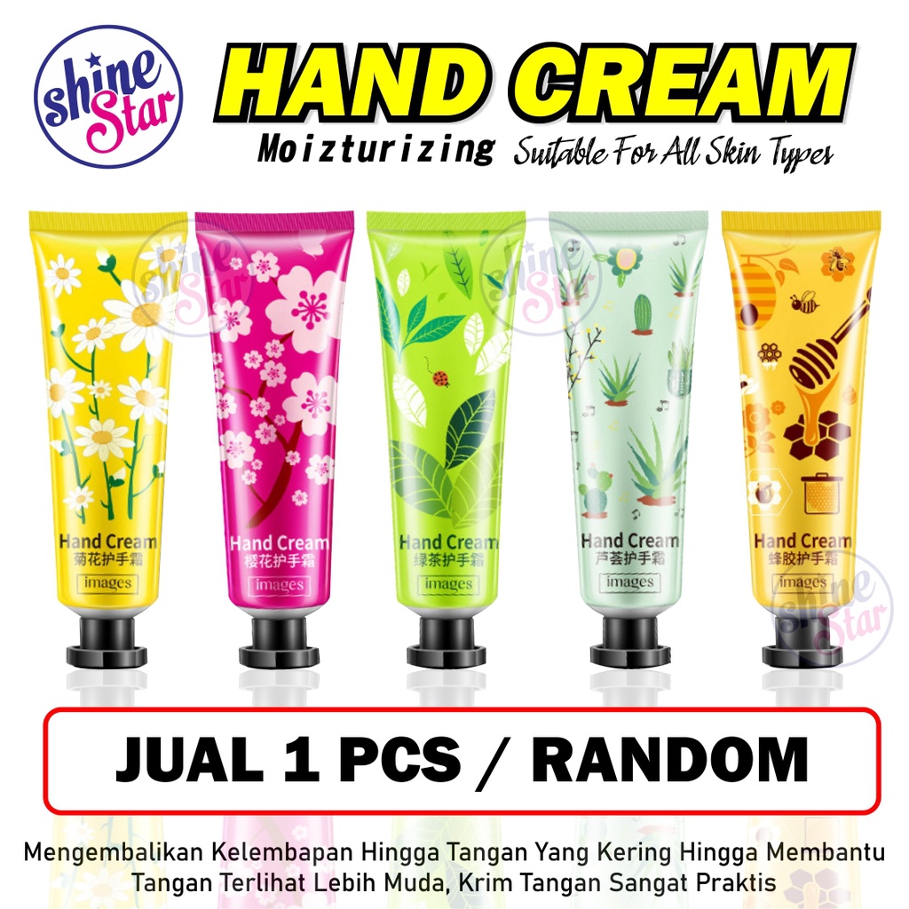 SHINE STAR - RANDOM HAND CREAM IMAGES / LOTION KRIM TANGAN MENGHALUSKAN KULIT TANGAN &amp; MENHILANGKAN KERIPUT