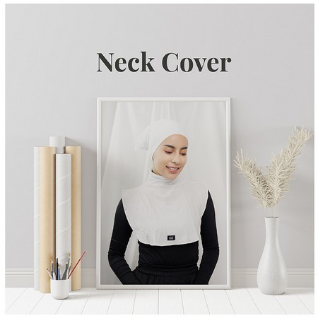 (ORIGINAL) Innerwear Neck Cover by Sylmi Basic, Inner Penutup Leher, Dada dan Punggung Premium