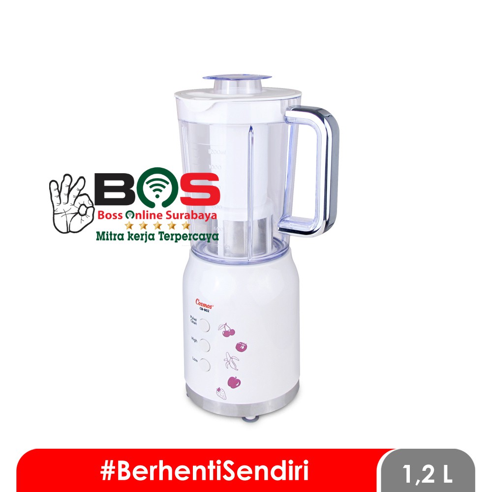 Blender Cosmos Blenz 4in 1 Plastik CB-802 CB 802 CB802 Blender Cosmos