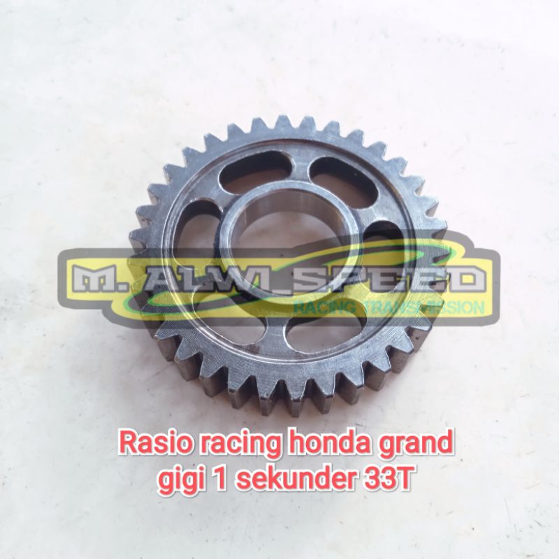 Rasio racing honda grand gigi 1 sekunder 33T