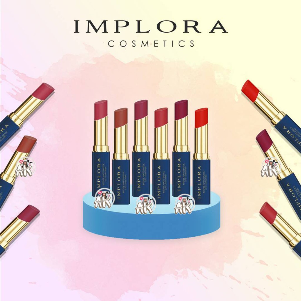 IMPLORA Intense Matte LIPSTIK BATANG / Implora intensif lipstik / Implora Lipstick Matte Intense