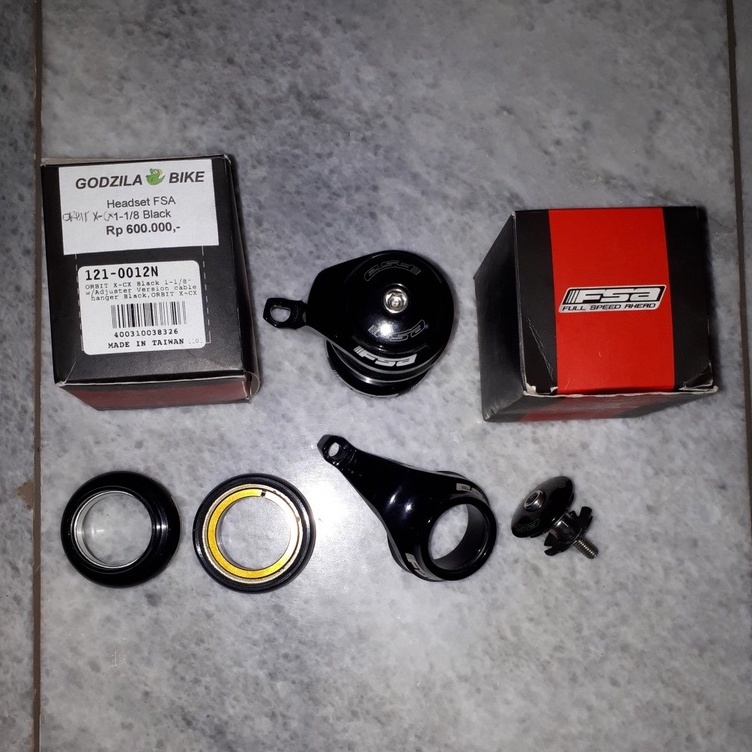 FSA Headseat Road Bike Orbit X-CX. Black . Over Size. ORIGINAL.