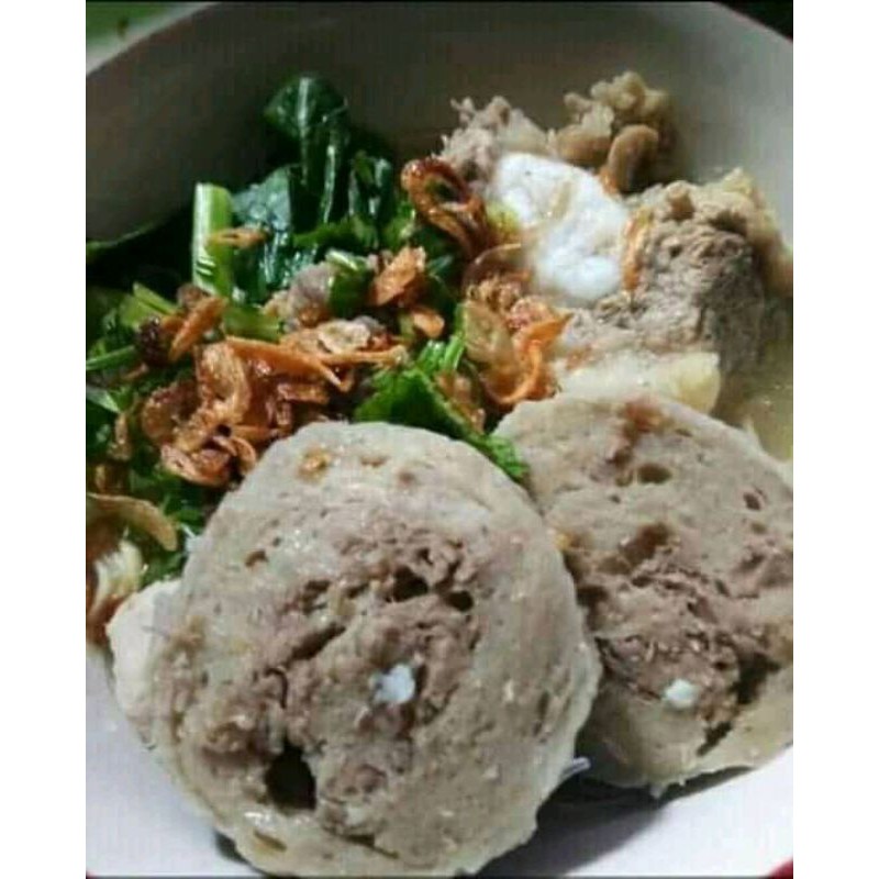 

Bakso Urat Jumbo Homemade + Bumbu Kuah #Homemade