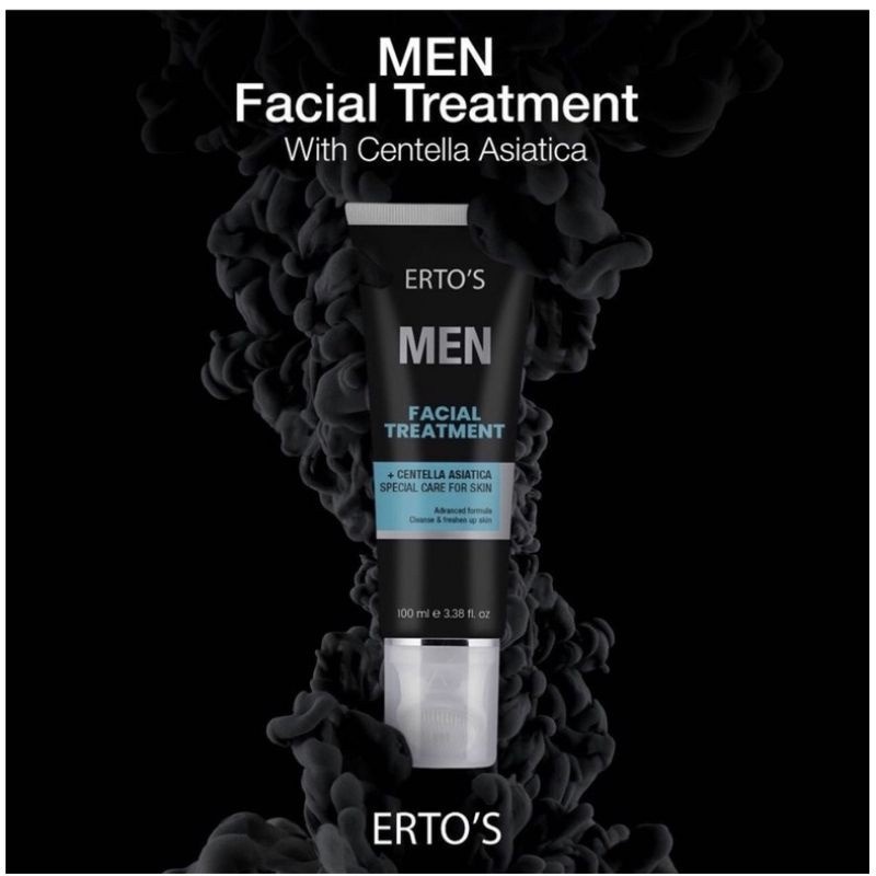 [ORI] NEW FACIAL TREATMENT Pembersih Wajah Sesuai Jenis Kulit I Facial Wash For Men Perawatan Wajah Pria 100ml BPOM