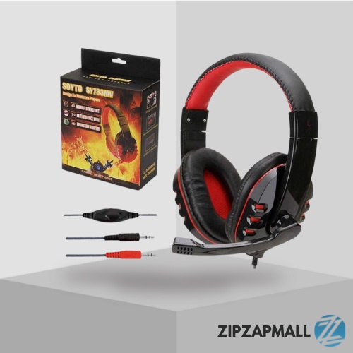 Gaming Headphone Headset with Mic  / Headset Gaming Hp Wireless / Henset Gaming Cewek Perempuan Pria