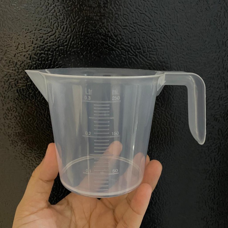 MEASURING CUP 250ML  / GELAS UKUR 250ML / GELAS TAKAR / GELAS UKUR PLASTIK FOOD GRADE