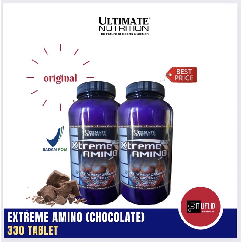 Amino Xtreme 330 Tablet Ultimate Nutrition Chocolate, Xtreme Amino 330 Tabs