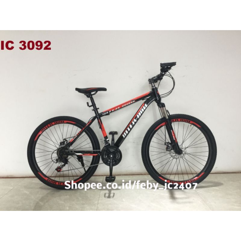 Interbike Jet Force Sepeda Gunung Mtb ukuran 26 inch 7 speed-8