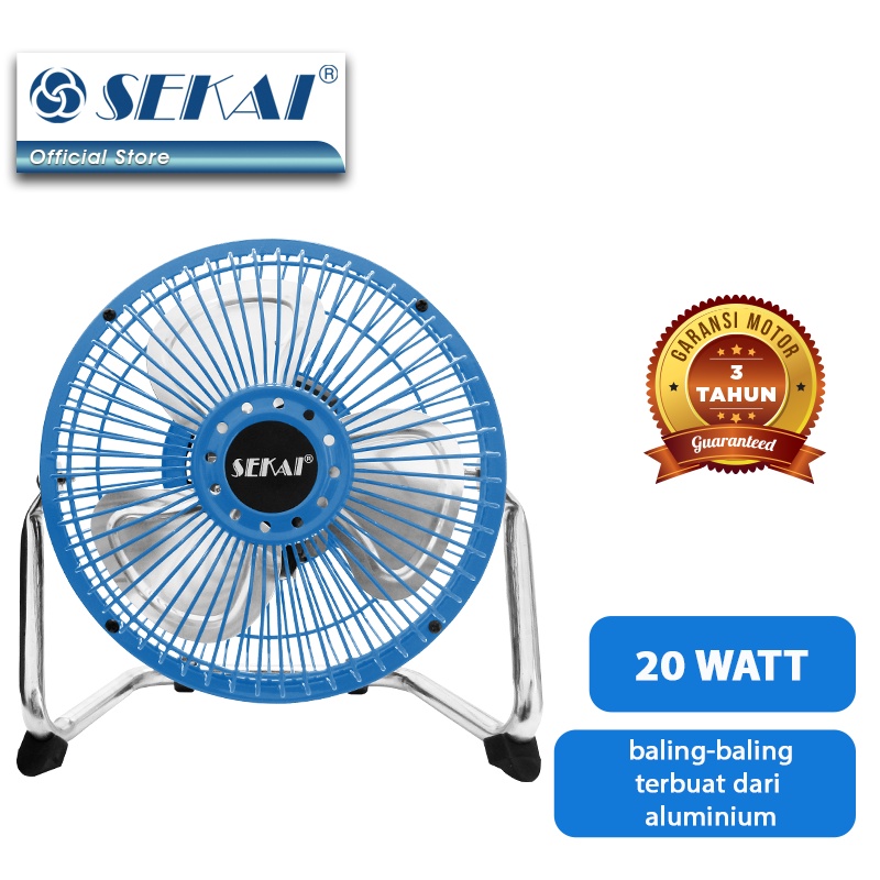 Sekai Kipas Angin Meja 6 Inch HFN650 Desk Fan HFN 650