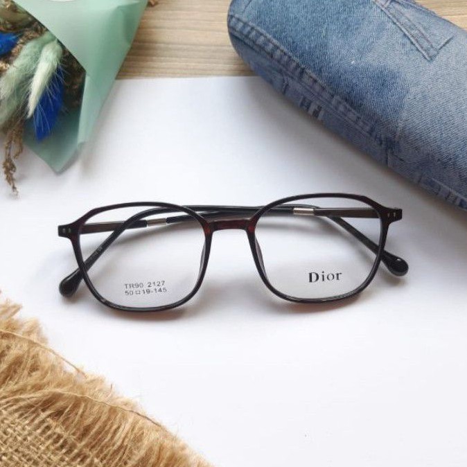 Kacamata minus antiradiasi frame deor 2127 TR90 bahan lentur ( free cairan dan lap kacamata )