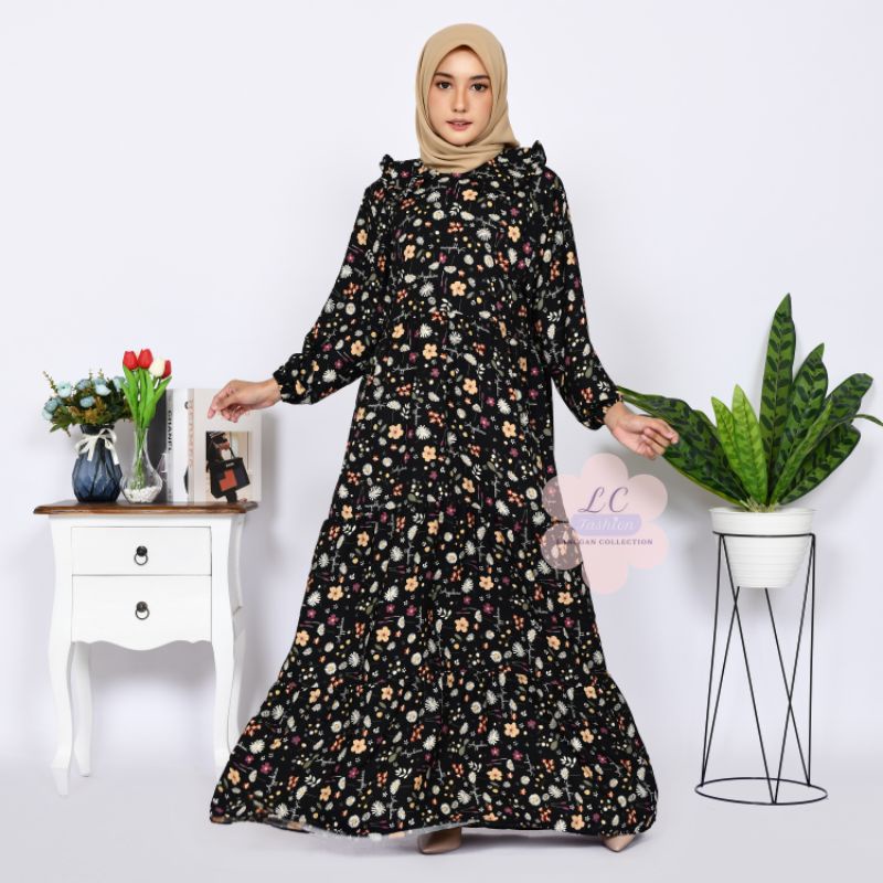 [BISA COD] LCFASHION - GAMIS AYYABINA | MAXI AYYABINA | DRESS AYYABINA | GAMIS BUSUI | MAXI BUSUI | 