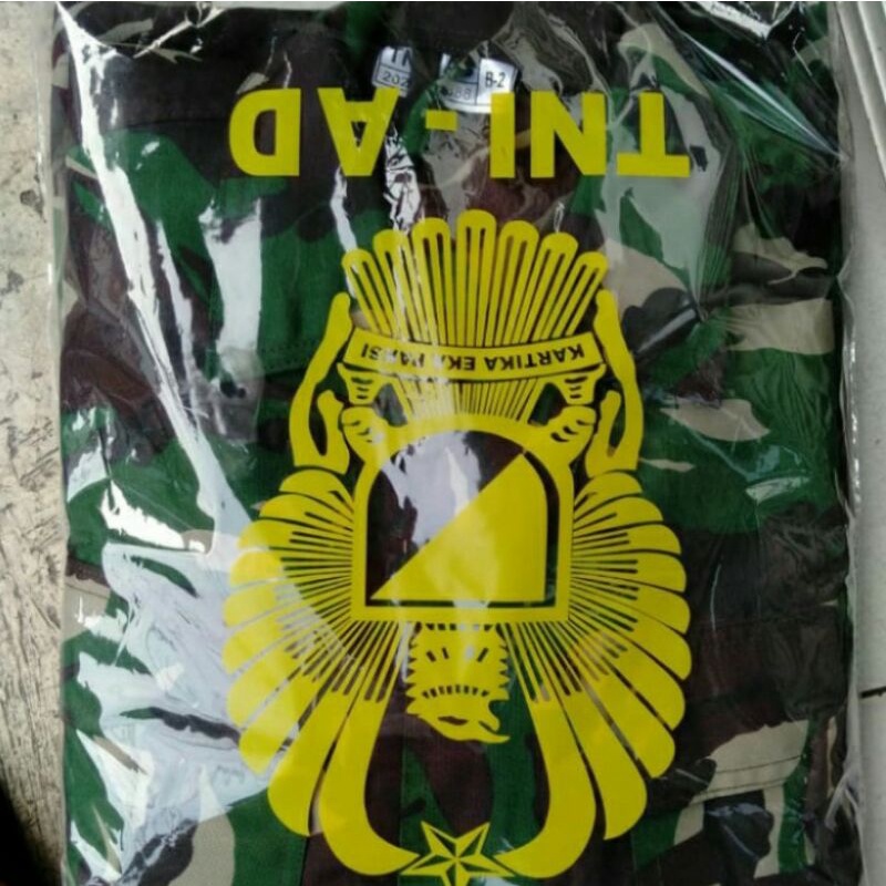 baju PDL TNI AD (bahan Velbed) Original Tahun 2021