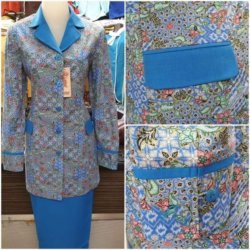 blazer batik lolani