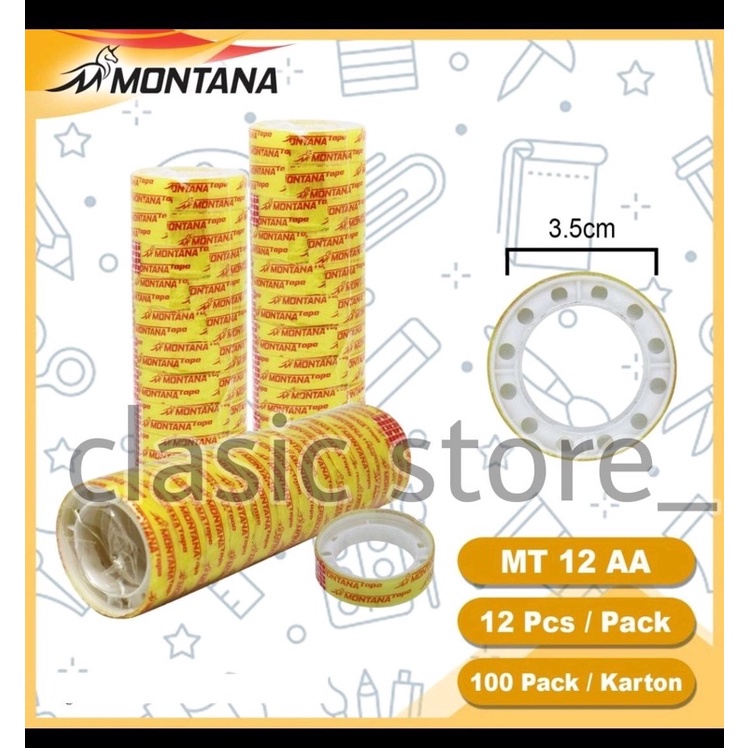 

Solasi bening 1psc isolasi kado 12 mm murah montana