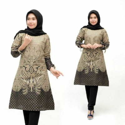 Atasan Tunik Batik Busui Dolbi Dobby Doby Tenun Sutra Tulis Halus Katun Atbm Baron ,sarombit Atasan
