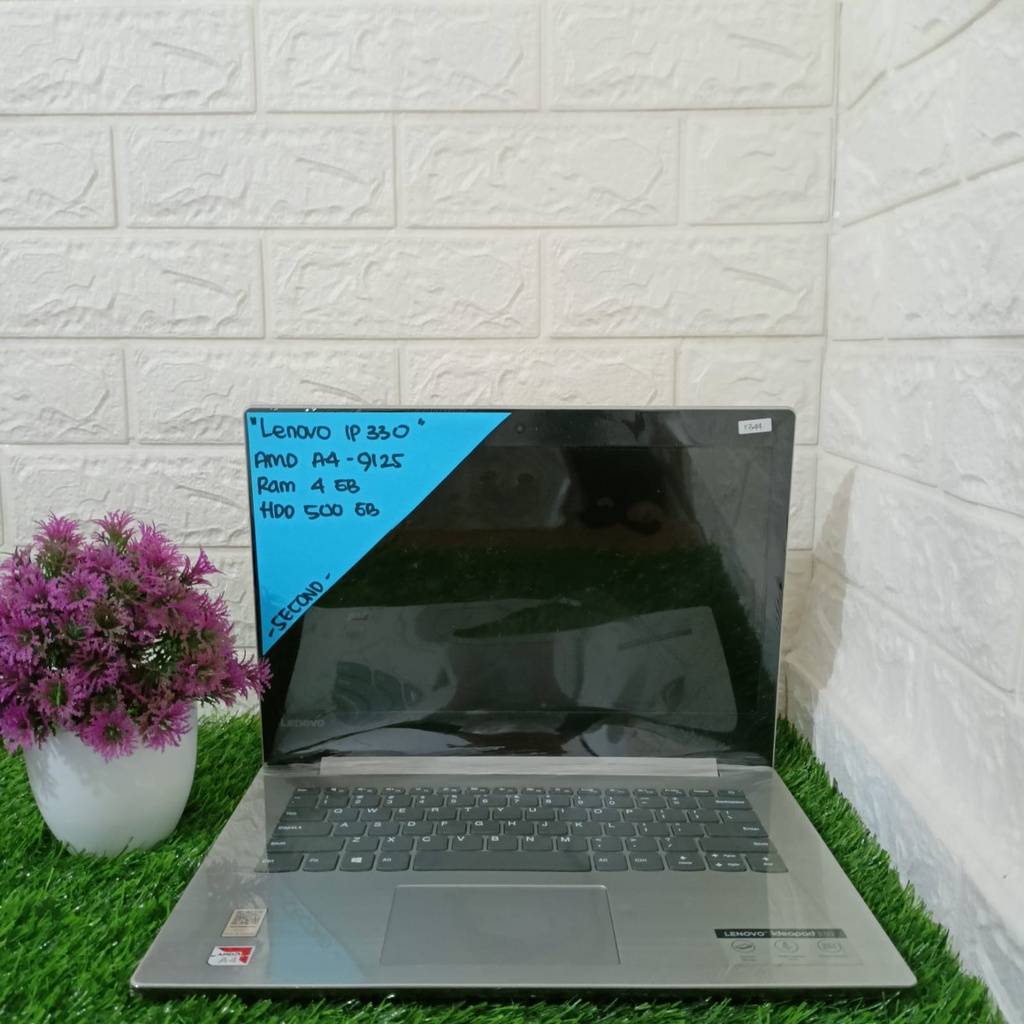 LENOVO IP330 AMD A4-9125 RAM 4GB HDD 500GB 14 INCH