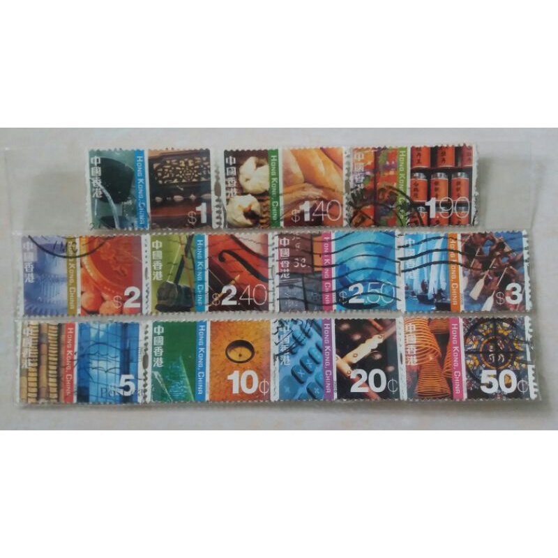 

Terlaris ✨ - (AB) Perangko Hong Kong China Seri Cultural Diversity Definitives 2002 Set 11pcs Used3.1.23