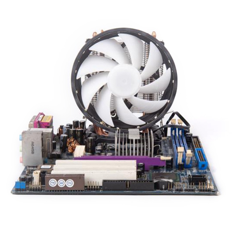 Bt Pendingin CPU Heatpipe Tembaga Untuk Aurora Light Cooling Fan 90mm LGA 2011radiator Heatsink