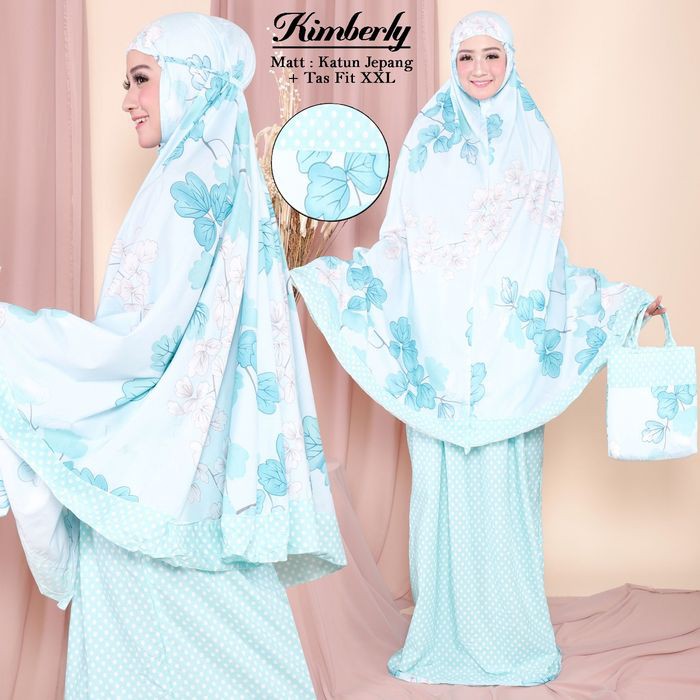 Mukena Katun Premium Mukenah Dewasa Rukuh Terbaru 2020 Orl B T Ki LA748 Alat Sholat Wanita/Mukena J