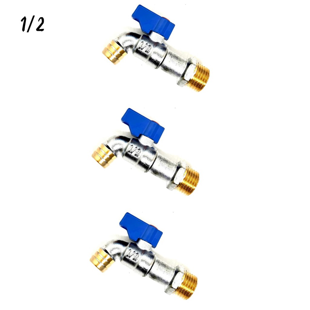 Keran Bola SOLIGEN D03 Kran Air Taman Gagang Pendek