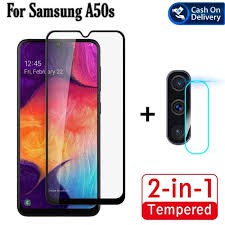 Tempered Glass anti gores kaca 5D samsung A 50 s  a50s tidak termasuk kaca kamera belakang thx