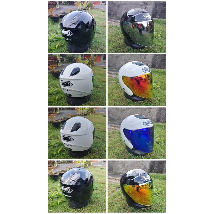 PAKET GANTENG HELM DYR COPY SHOEI J CRUISE