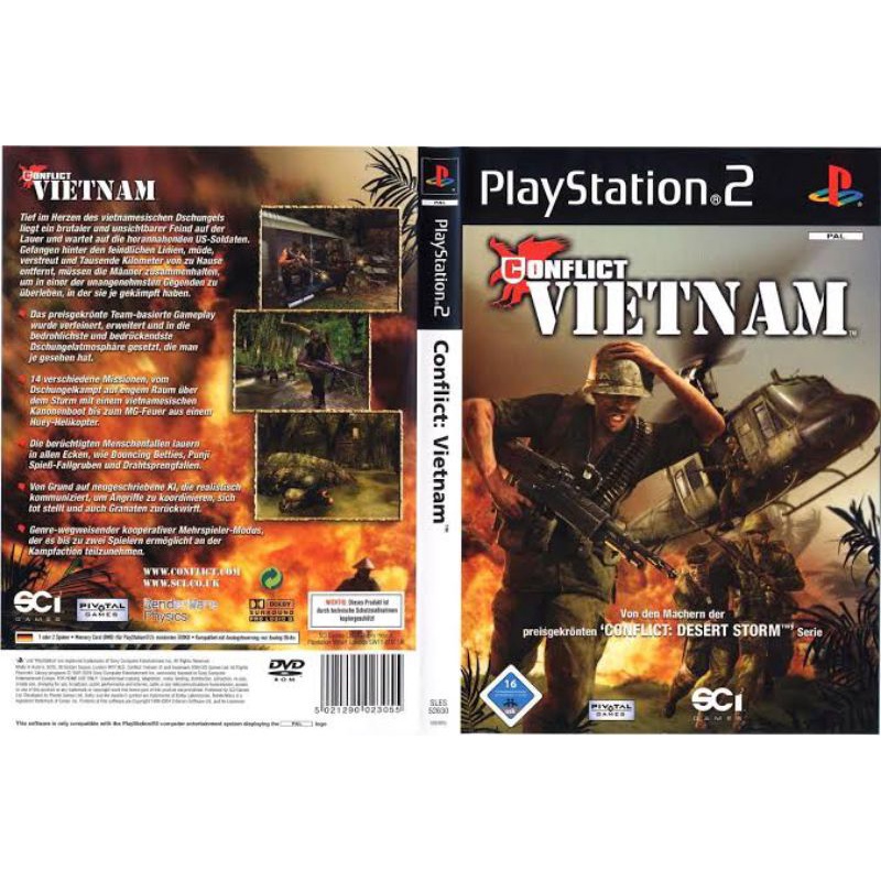 Kaset PS 2 CONFLICT VIETNAM