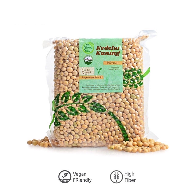 

Kacang Kedelai Kuning Lingkar Organik