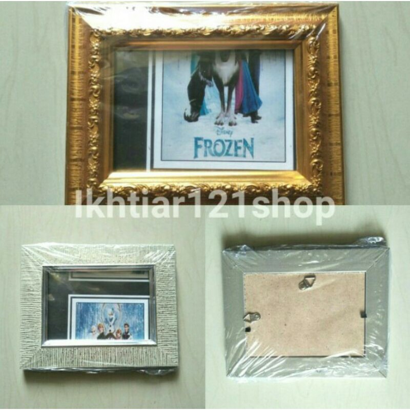 Frame Foto Ukuran 3R Bingkai Foto Figura Photo ukuran 3R Motif Random