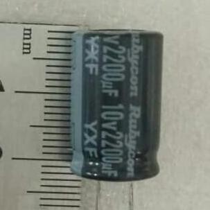 2200uf 10V rubycon mttban99