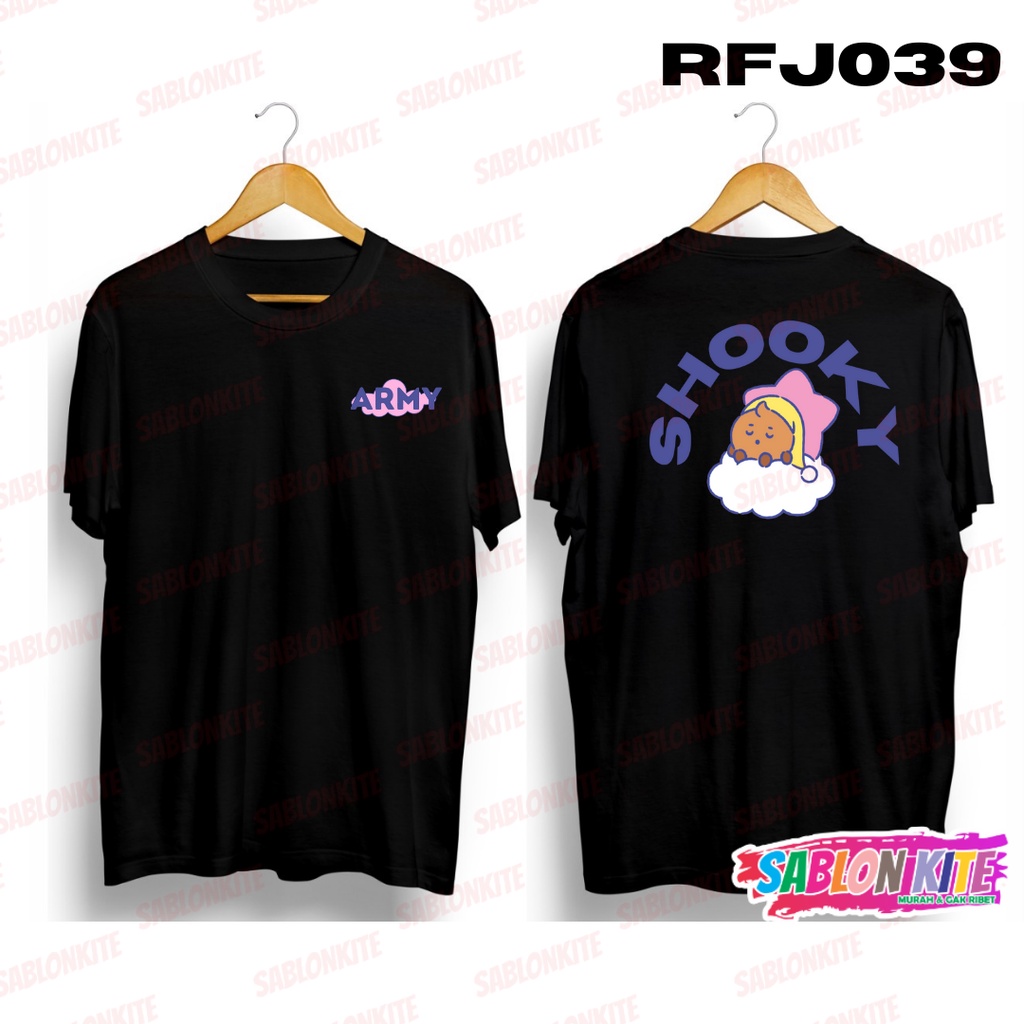 MURAH!!! KAOS KPOP SHOOKY SLEEPY RFJ039 COMBED 30S