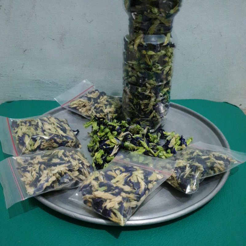

kembang teleng kering herbal