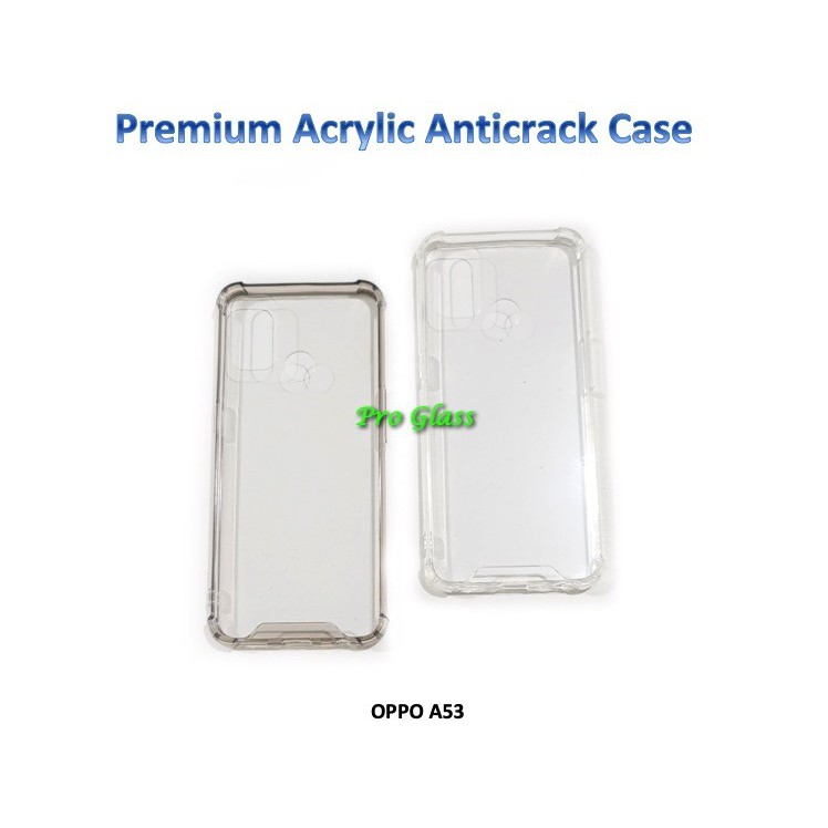 OPPO A33 / A53 Anticrack / Anti Crack / ACRYLIC Case Silicone Premium