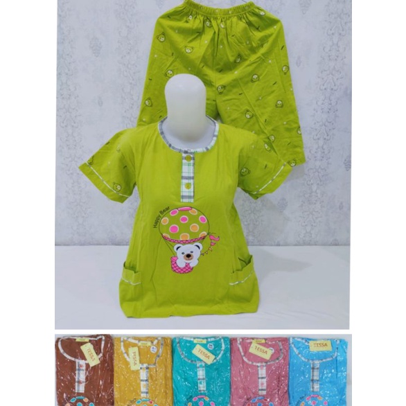 baju tidur 3/4 tanggung tessa Ld 90-3