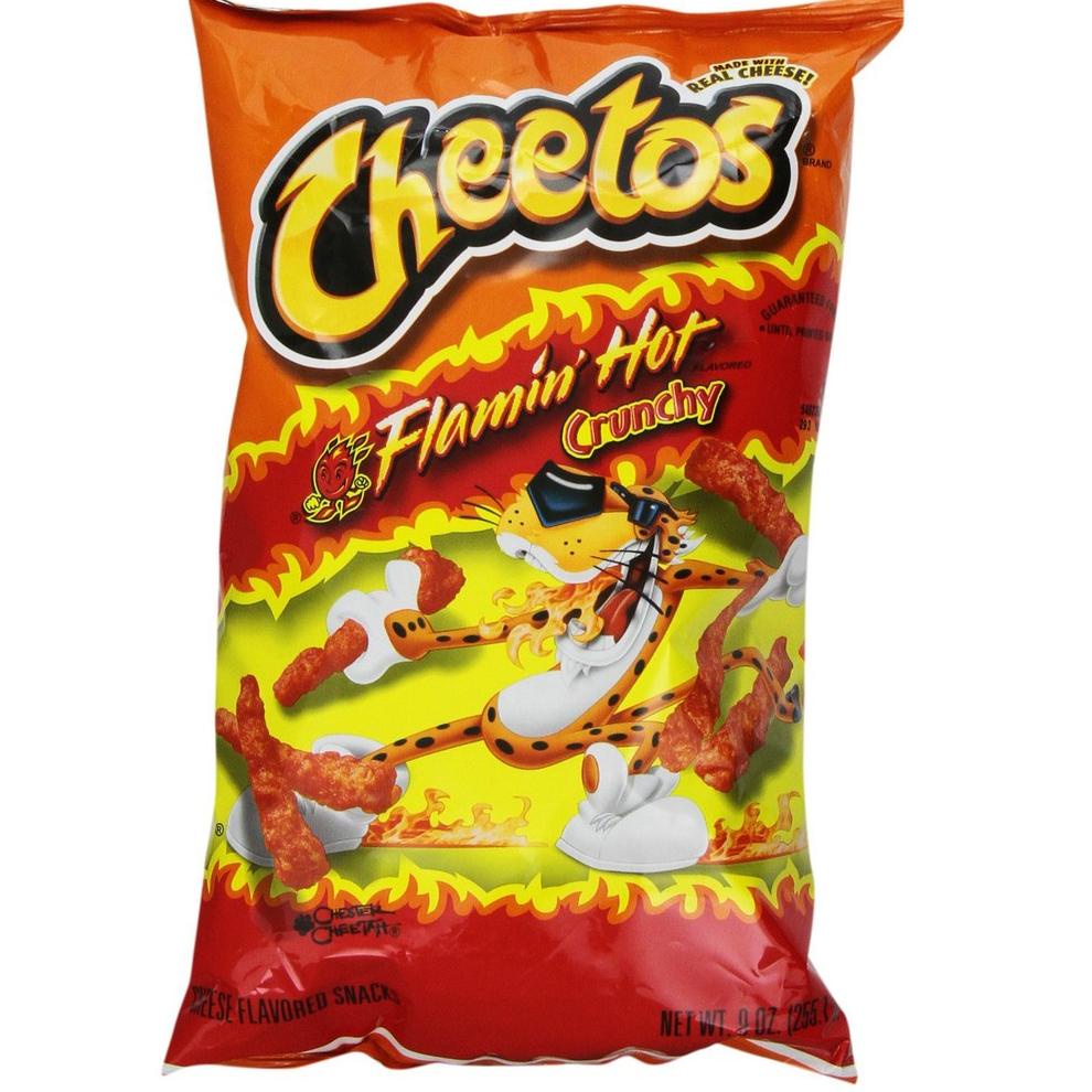 

Terlaris✬➧ SZ7GF CHEETOS FLAMIN HOT CRUNCHY 227Gr USA D35 ⁑Kirim Langsung