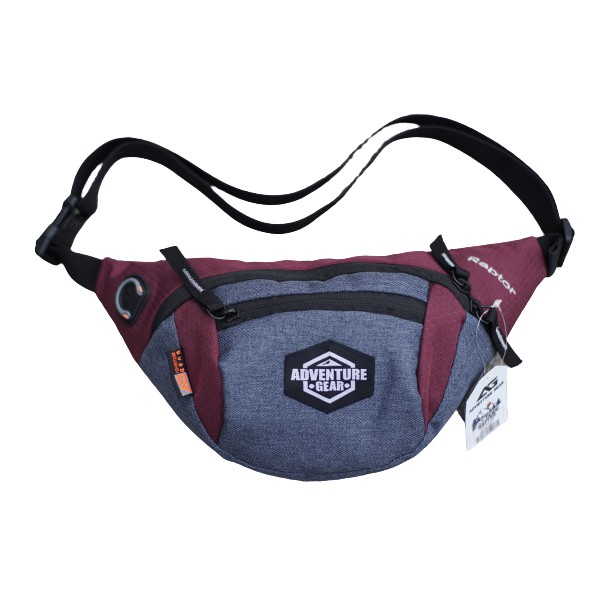 tas pinggang waistbag waist bag adventure gear raptor