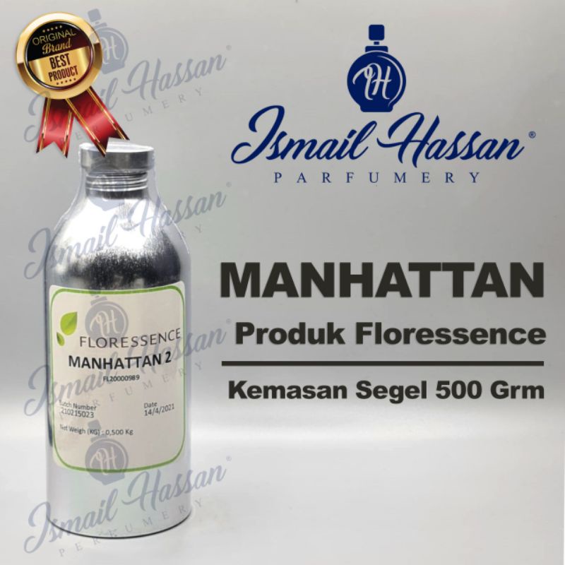 Bibit/Biang Parfum Manhattan Produk FLORESSENCE Packing Segel 500Gr