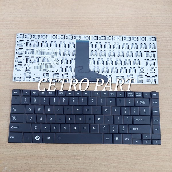 Keyboard Toshiba Satellite C800D C840 M800 M805 L800 L805 L830 - BERGARANSI