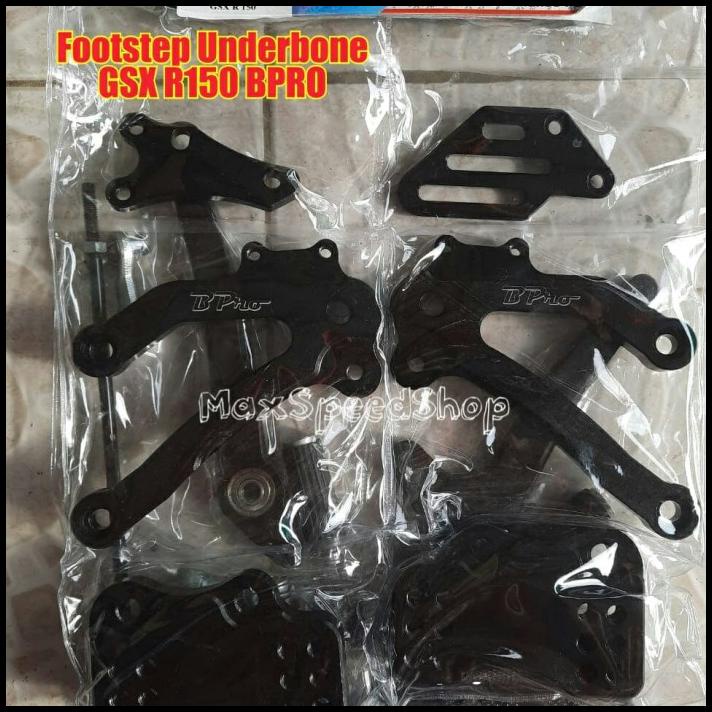 Footstep Underbone Gsx 150 Hitam Bpro