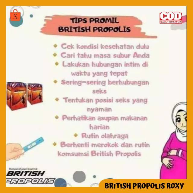 {COD} PROGRAM HAMIL|PROMIL|BRITISH PROPOLIS 100%