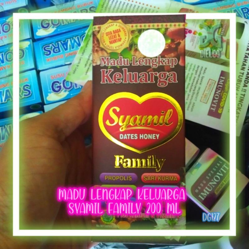 

Madu Lengkap Keluarga Syamil Family 200 ML Stamina Kolesterol DG127
