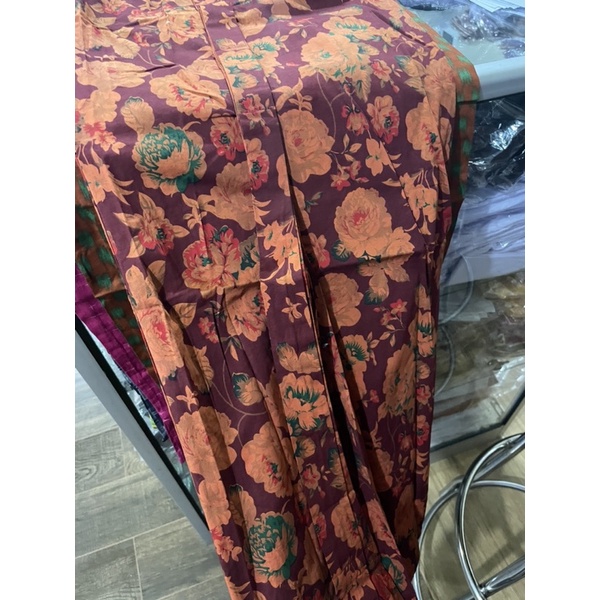 Rok jadi thapki songket stretch