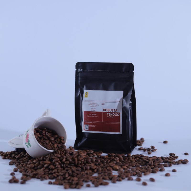 

Kopi Robusta Pekalongan Tenogo Premium "Asal Kopi Pekalongan" (Roastbean & Powder/Bubuk)