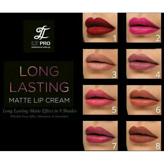 FREE ONGKIR LT PRO LONG LASTING MATTE LIP CREAM, LT PRO LIPSTICK, JUAL LT PRO ORIGINAL