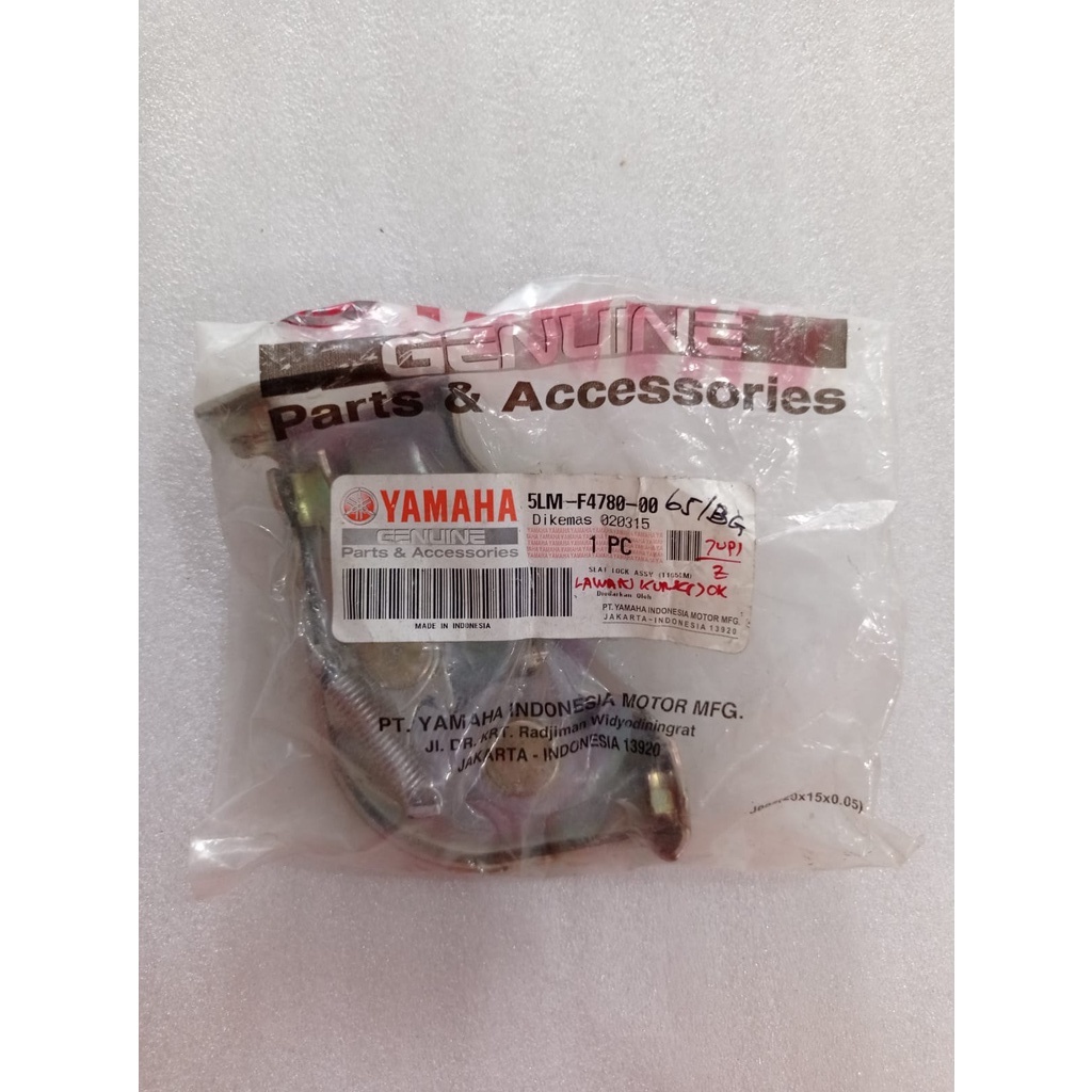 Lawan Kunci Jok Jupiter Z 5LM-F4780-00