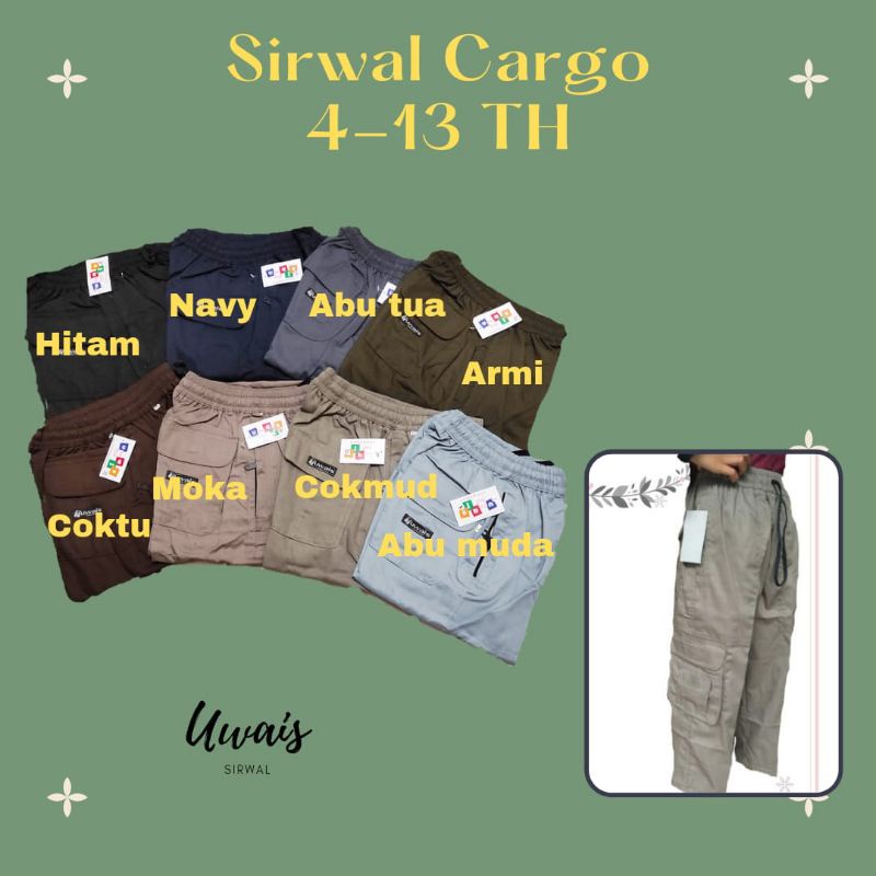 Sirwal Cargo Anak Uwais
