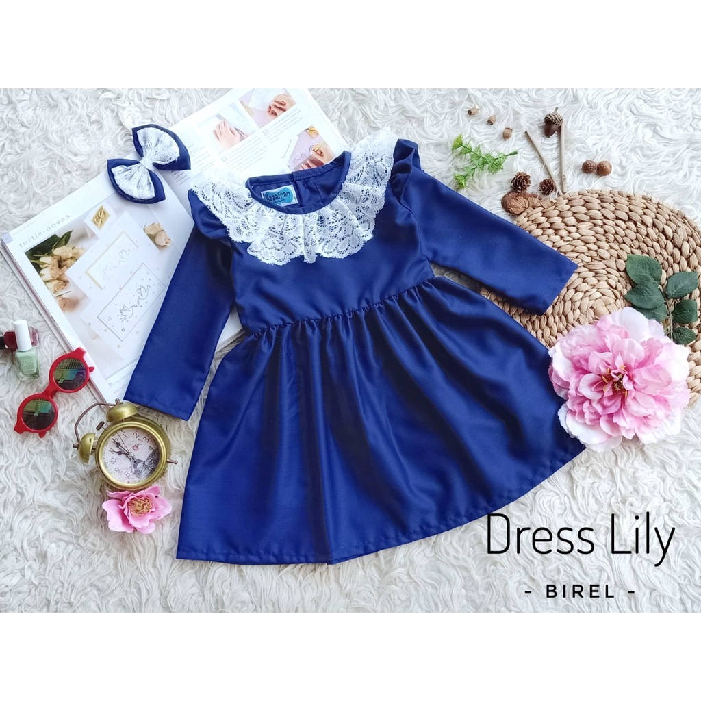 Dress Lily Anak Unik/Gaun Pesta/Dress Anak